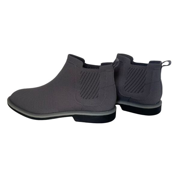 Mark Nason Mens Chelsea Boots US 6.5 Los Angeles Tamar Dress Knit Shoes Gray - Picture 1 of 9